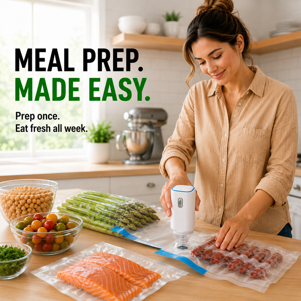 Echo Seal™ – Premium Mini Vacuum Sealer