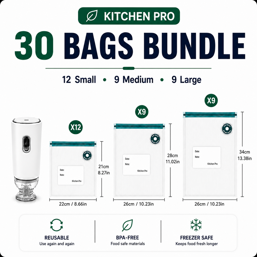 Echo Seal™ – Premium Mini Vacuum Sealer