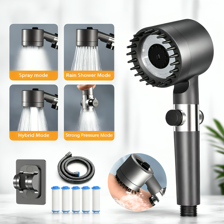 EchoFlow™ – Premium Filtered Shower Head