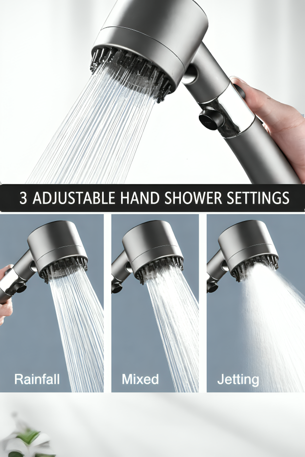 EchoFlow™ – Premium Filtered Shower Head