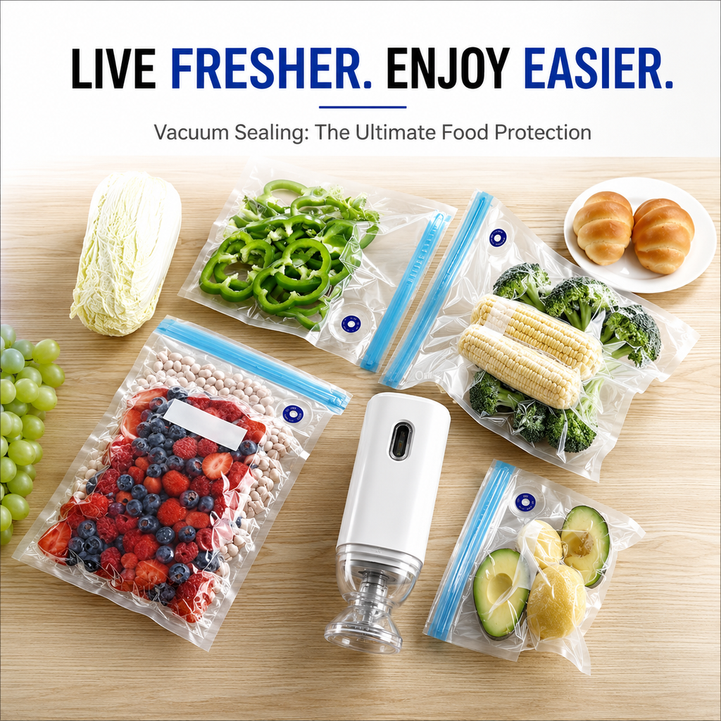 Echo Seal™ – Premium Mini Vacuum Sealer