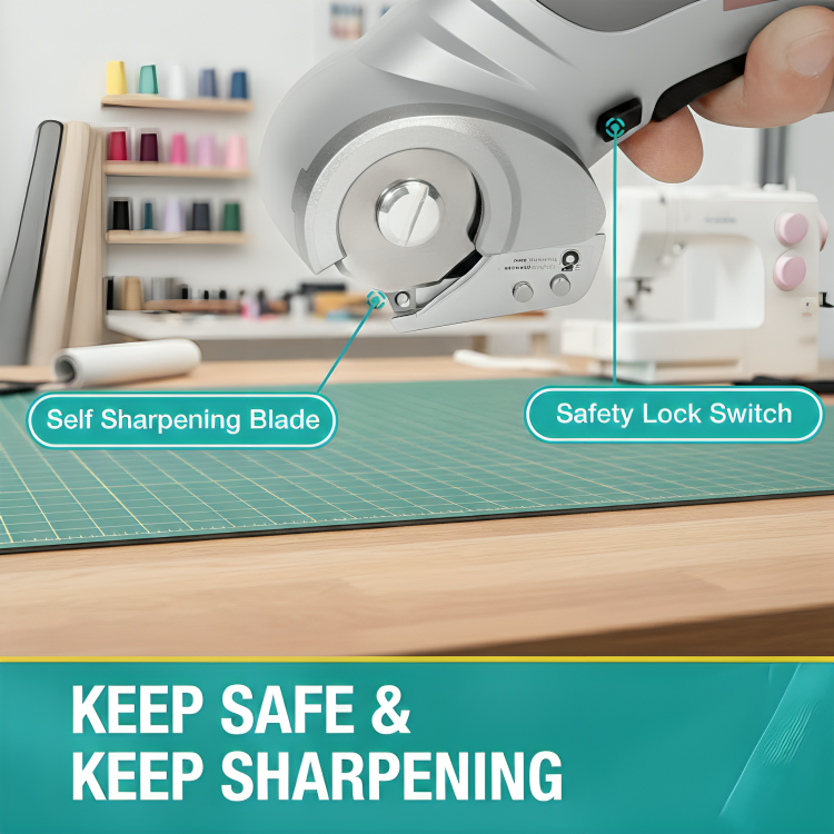 Echo Cut™ Pro – Cordless Electric Scissors